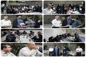 مراسم صمیمی و دوستانه کارمندان دانشکده پیراپزشکی استهبان به مناسبت روز کارمند