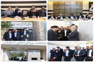 گزارش بازدید ریاست محترم دانشگاه علوم پزشکی شیراز از دانشکده پیراپزشکی استهبان